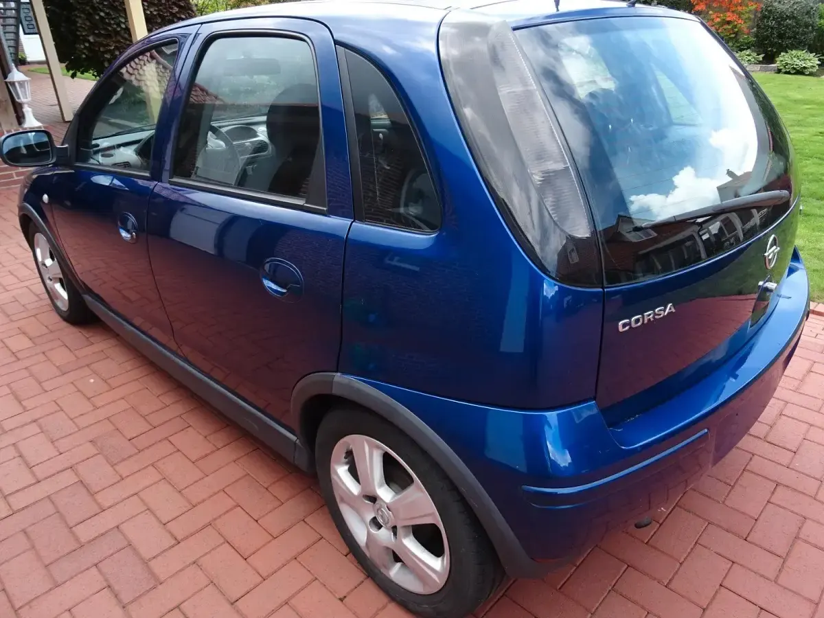 Gebraucht Opel Corsa 80 PS (58 kW) 2005 Blau Kleinwagen