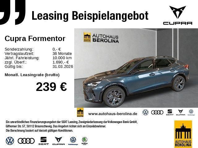 Neu Cupra Formentor 150 PS (110 kW) 2025 Grau SUV