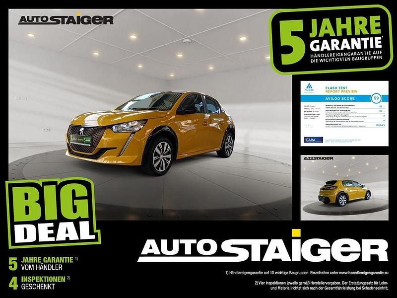 Lack gelb faro/typ aussenverkl Gebraucht 2022 Peugeot e-208 Active Kleinwagen | 15.399 € (Fairer Preis) - Bild 1/3