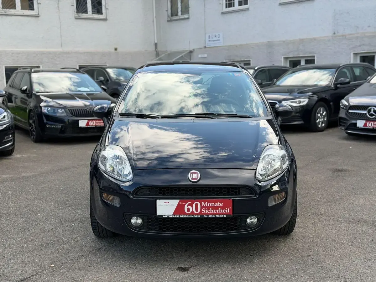 Gebraucht Fiat Punto Mystyle 69 PS (50 kW) 2016 Blau Kleinwagen