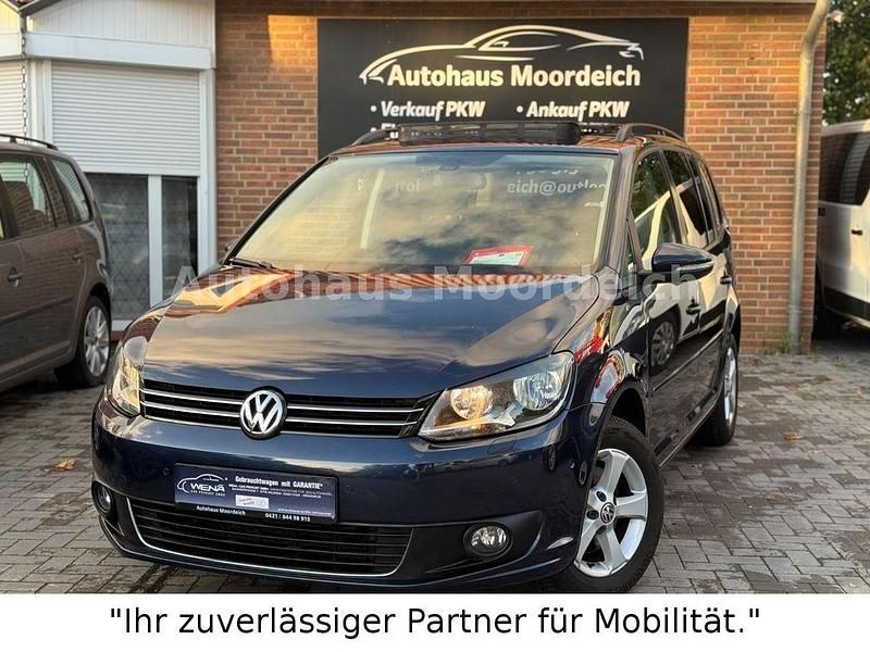 Blau Gebraucht 2011 VW Touran Comfortline Van / Kleinbus | 7.499 € (Fairer Preis) - Bild 1/4