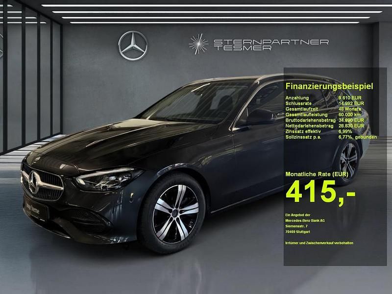 Grau Gebraucht 2024 Mercedes C220 Avantgarde Limousine | 37.550 € (Guter Preis) - Bild 1/3