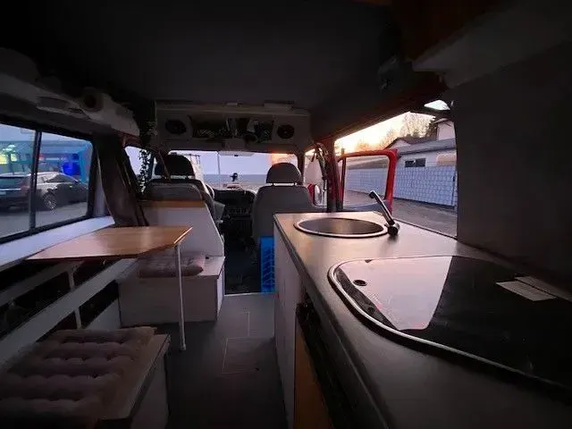 Gebraucht Ford Transit 76 PS (55 kW) 1998 Rot Van