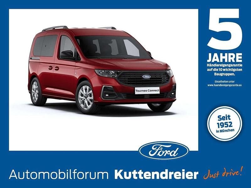 Maple red Neu 2025 Ford Tourneo Connect Titanium Van / Kleinbus | 34.100 € (Fairer Preis) - Bild 1/3