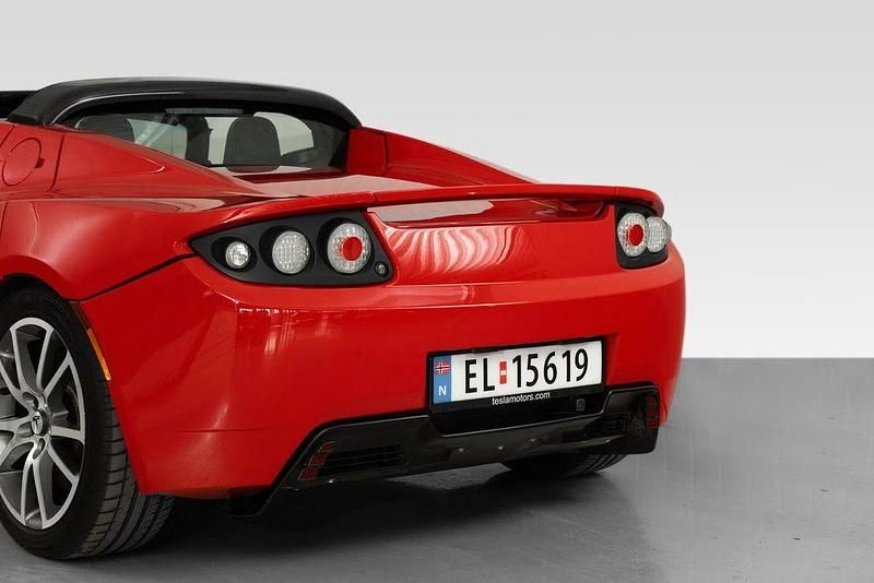 Brugt Tesla Roadster 214 kW (292 HK) 2012 Rød Cabriolet