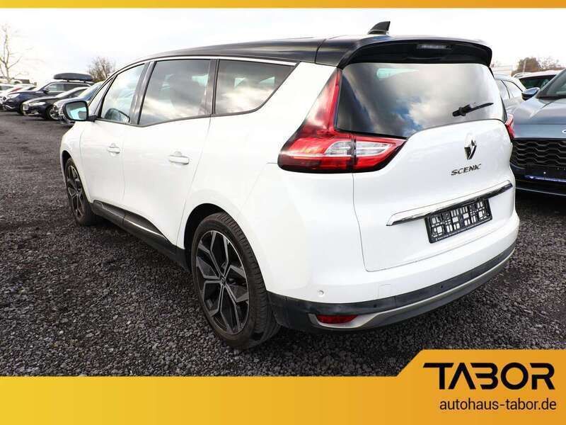 Gebraucht Renault Grand Scénic IV Techno 140 PS (102 kW) 2023 Weiß (weiss 369 + schwarz gne) Van / Kleinbus