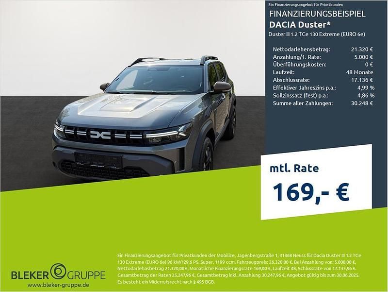 Metallic lackierung Neu 2025 Dacia Duster Extreme SUV | 26.320 € (Fairer Preis) - Bild 1/3
