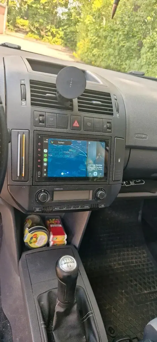 Gebraucht VW Polo Cross 105 PS (77 kW) 2007 Schwarz Kleinwagen