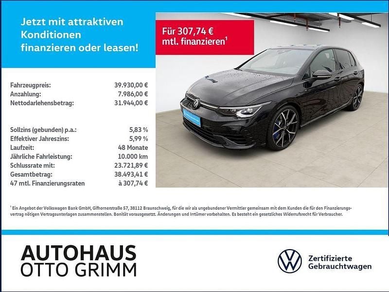 Gebraucht VW Golf VIII R 333 PS (244 kW) 2023 Schwarz Limousine