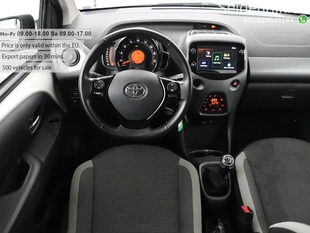Gebraucht Toyota Aygo 72 PS (52 kW) 2021 Weiß Kleinwagen