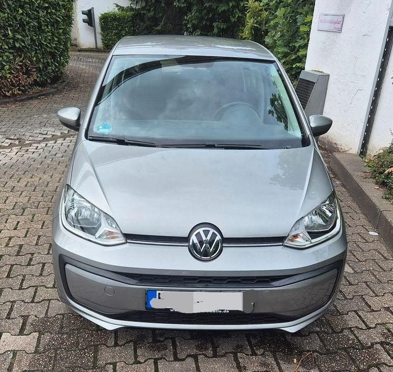 Silber Gebraucht 2019 VW up! move up! Kleinwagen | 8.399 € (Guter Preis) - Bild 1/4