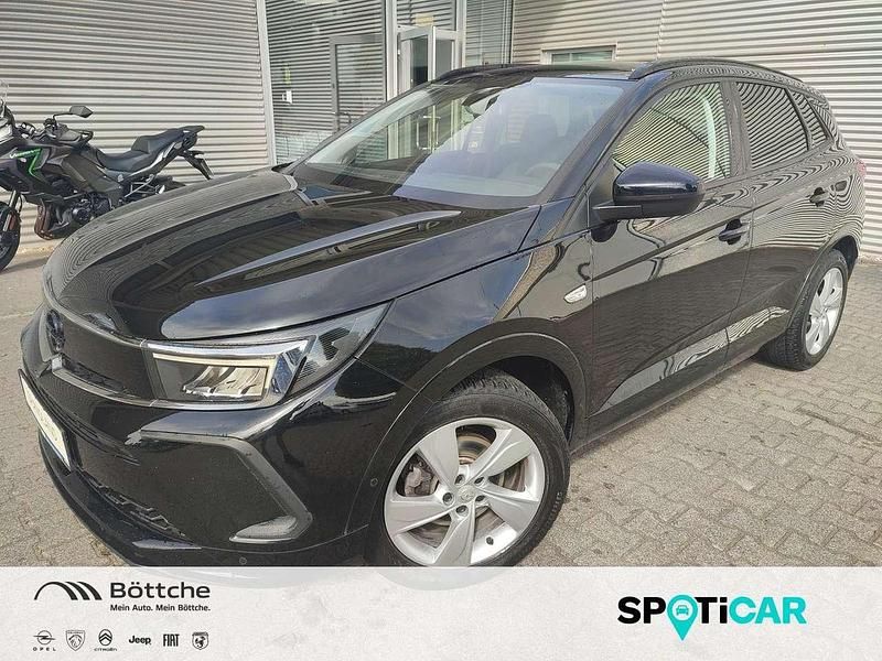 Diamant schwarz/karbon schwarz Gebraucht 2022 Opel Grandland X GS Line SUV | 17.880 € (Guter Preis) - Bild 1/4