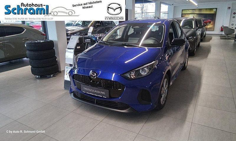 Neu Mazda 2 Exclusive-Line 116 PS (85 kW) 2026 Glass blue Kleinwagen