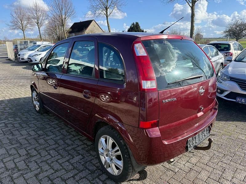 Gebraucht Opel Meriva Edition 101 PS (74 kW) 2005 Rot Van / Kleinbus