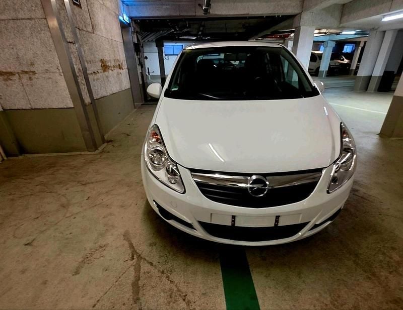 Gebraucht Opel Corsa 2009 Weiß Kleinwagen