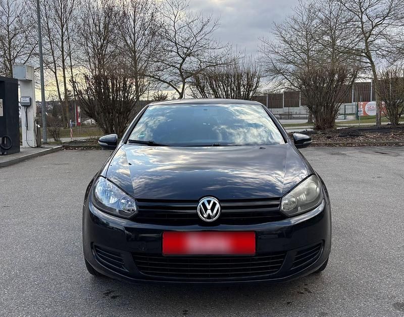 Gebraucht VW Golf VI Trendline 80 PS (58 kW) 2010 Schwarz Kleinwagen