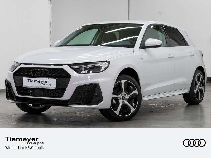 Gletscherweiß metallic Gebraucht 2025 Audi A1 S-Line Kleinwagen | 24.480 € (Guter Preis) - Bild 1/4