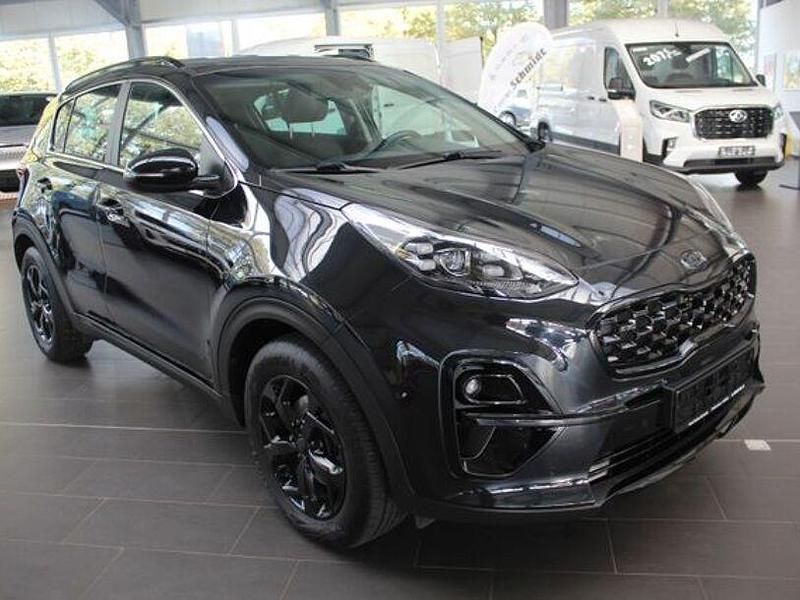 Schwarz Gebraucht 2021 Kia Sportage SUV | 24.490 € (Etwas zu teuer) - Bild 1/4