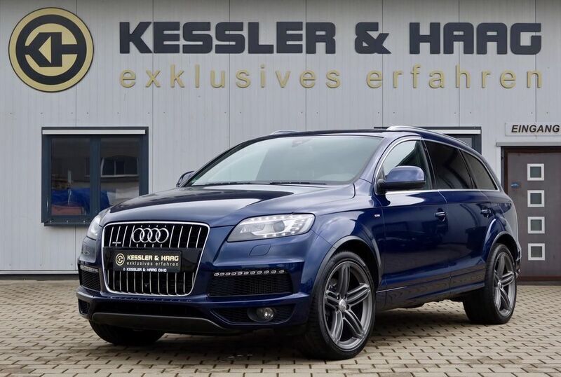 Blau Gebraucht 2013 Audi Q7 Ambiente SUV | 24.850 € (Etwas zu teuer) - Bild 1/4