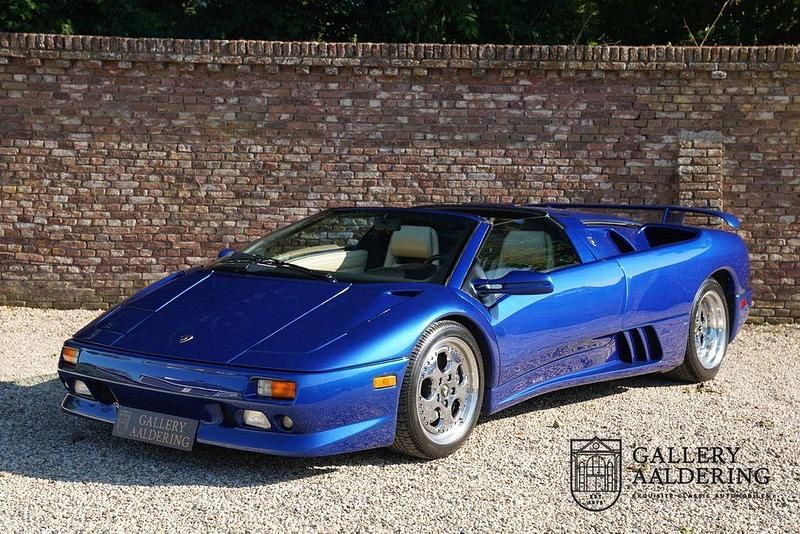 Gebraucht Lamborghini Diablo 1996 Blau Cabrio