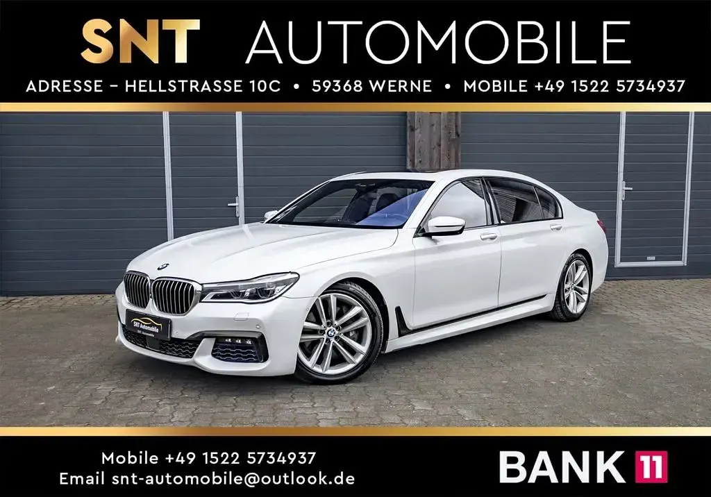 Gebraucht BMW 750L Performance 449 PS (330 kW) 2017 Weiß Limousine
