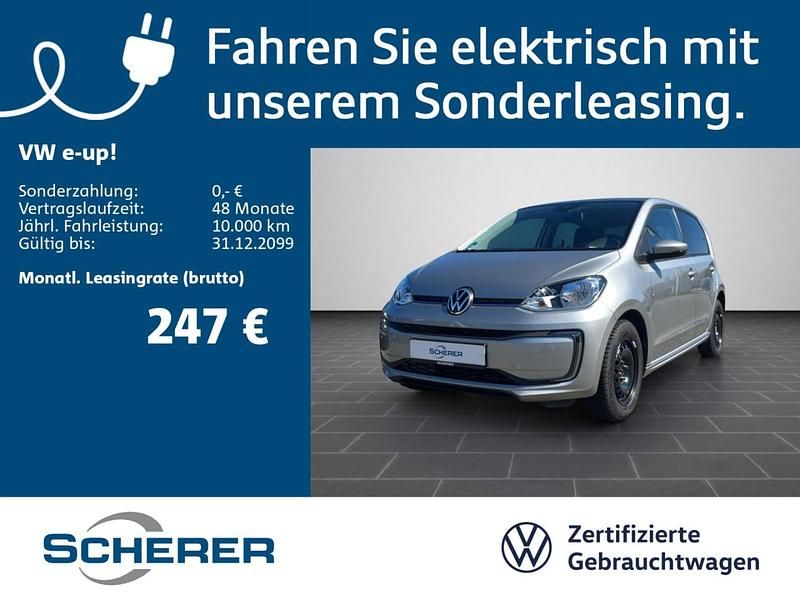 Gebraucht VW e-up! Active 61 kW (83 PS) 2021 Tungsten silver metallic (metallic) Kleinwagen