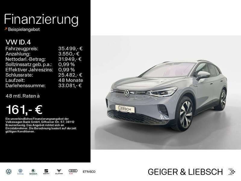 Mondsteingrau Gebraucht 2023 VW ID.4 Pro Performance SUV | 36.499 € (Fairer Preis) - Bild 1/3