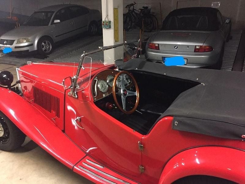 Gebraucht MG TD 75 PS (55 kW) 1952 Rot Cabrio