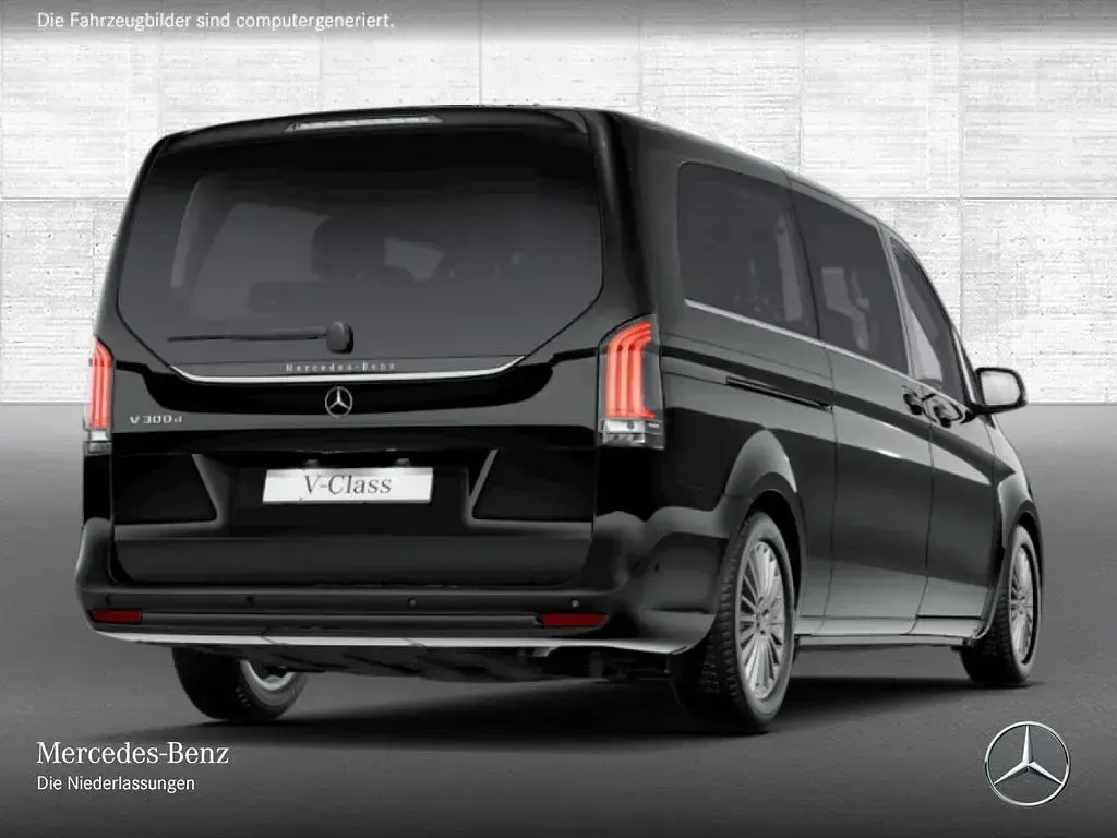 Second-hand Mercedes V300 Avantgarde 237 CP (174 kW) 2025 Negru Monovolum