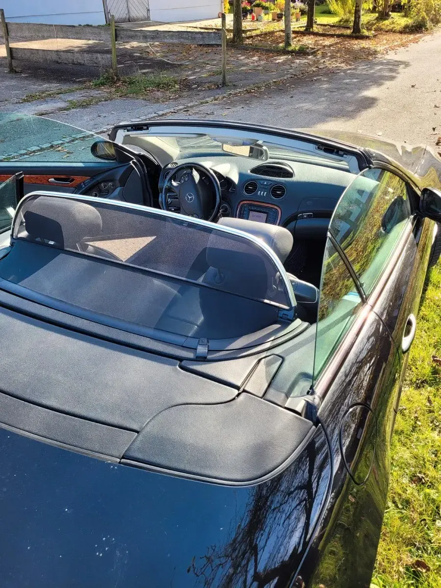 Gebraucht Mercedes SL350 AMG 245 PS (180 kW) 2002 Schwarz Cabrio