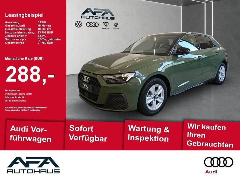 Grün Gebraucht 2025 Audi A1 Sportback Basis Kleinwagen | 23.702 € (Guter Preis) - Bild 1/4