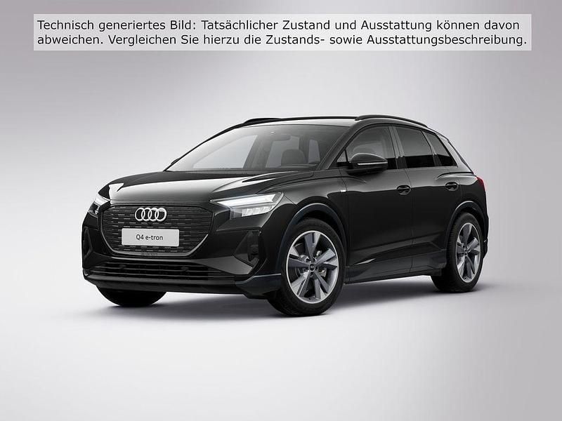 Gebraucht Audi Q4 e-tron S-Line 150 kW (204 PS) 2021 Schwarz SUV