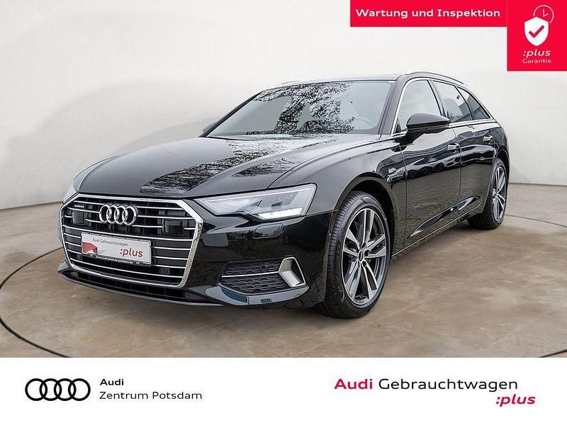 Mythosschwarz metallic Gebraucht 2021 Audi A6 Ambiente Kombi | 39.970 € (Teuer) - Bild 1/4