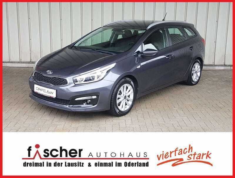 Winchestergrau metallic Gebraucht 2017 Kia Ceed Sportswagon Edition 7 Kombi | 10.350 € (Fairer Preis) - Bild 1/4