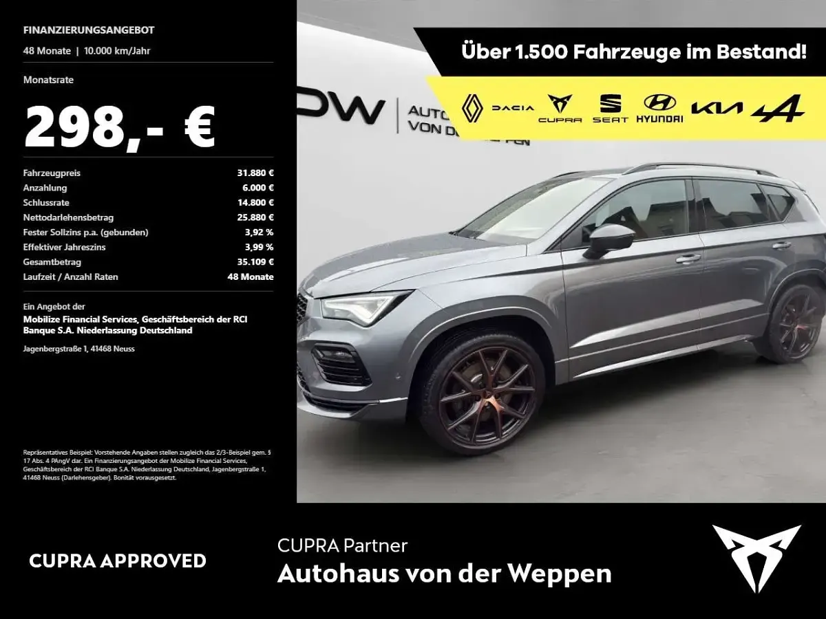 Gebraucht Cupra Ateca VZ 300 PS (220 kW) 2023 SUV