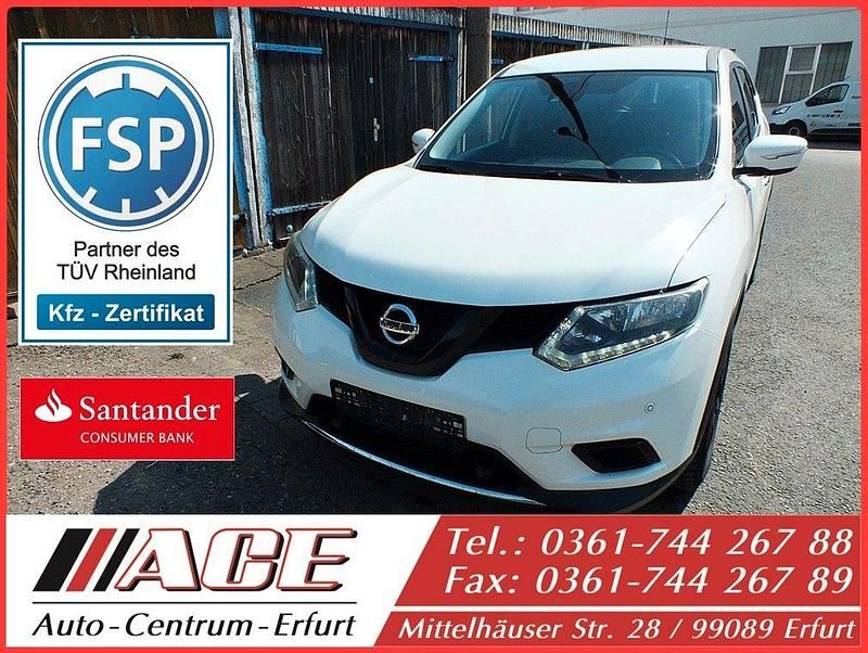 Weiß Gebraucht 2015 Nissan X-Trail Acenta SUV | 7.990 € (Superpreis) - Bild 1/4