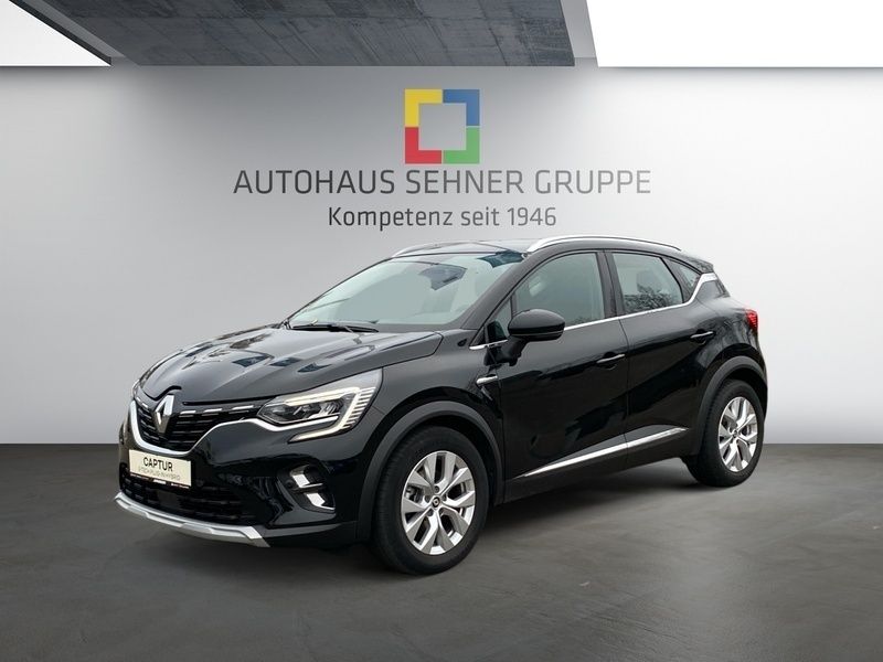 Black pearlschwarz (schwarz) Gebraucht 2021 Renault Captur Intens SUV | 19.670 € (Fairer Preis) - Bild 1/4