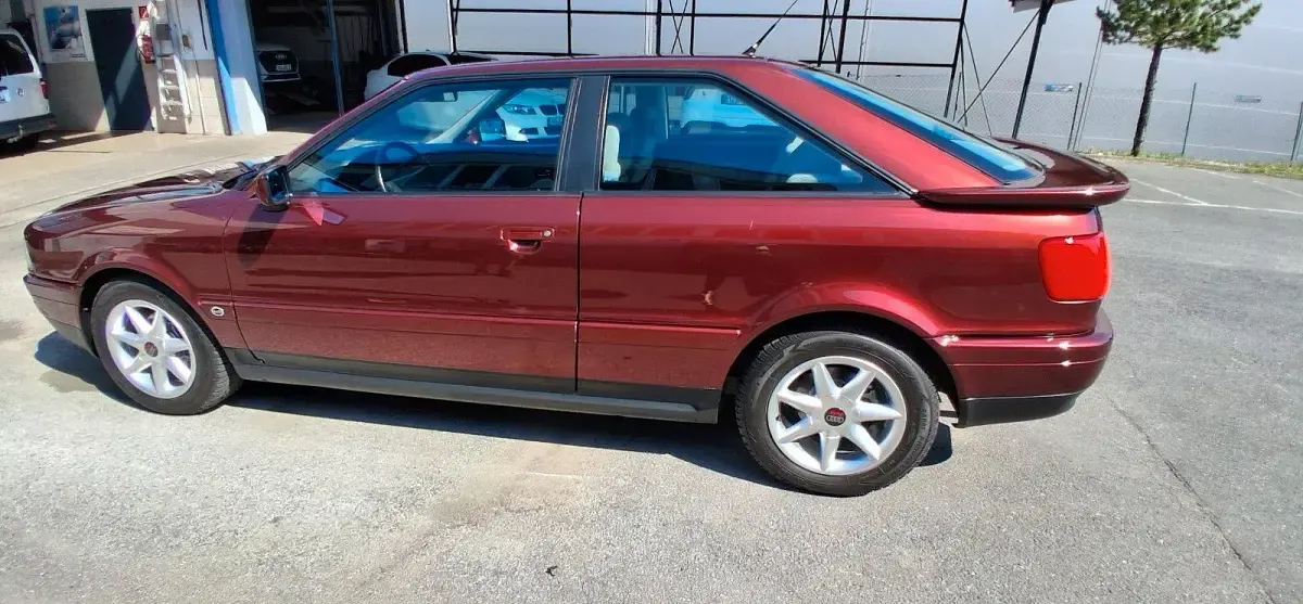 Gebraucht Audi Coupé 113 PS (83 kW) 1990 Rot Coupé