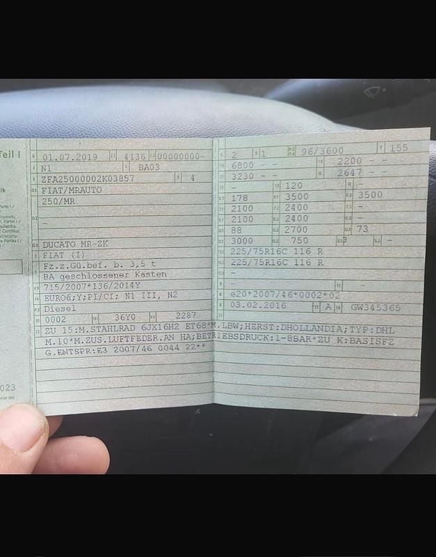 Gebraucht Fiat Ducato 131 PS (96 kW) 2019 Weiß Van