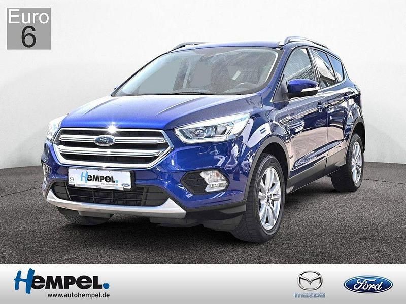 Blau / indicblau (metallic) Gebraucht 2017 Ford Kuga Cool & Connect SUV | 15.890 € (Fairer Preis) - Bild 1/4