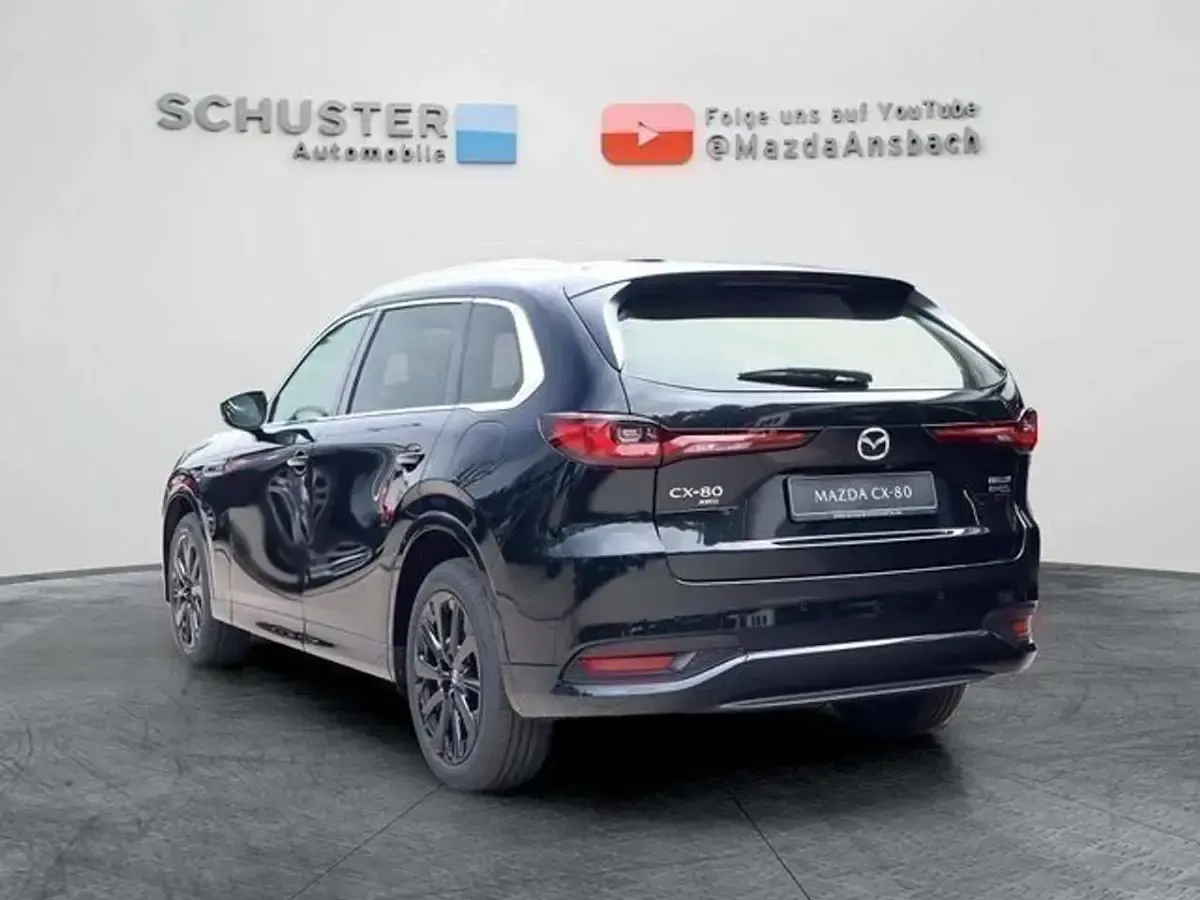 Gebraucht Mazda CX-80 Homura-Line 328 PS (241 kW) 2025 Jet black SUV