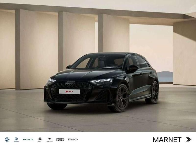 Mythosschwarz metallic Neu 2025 Audi RS3 Kleinwagen | 72.990 € (Guter Preis) - Bild 1/4
