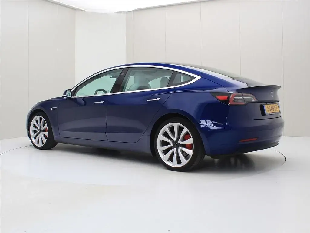 Occasion Tesla Model 3 Performance 358 kW (487 ch) 2020 Bleue Berline