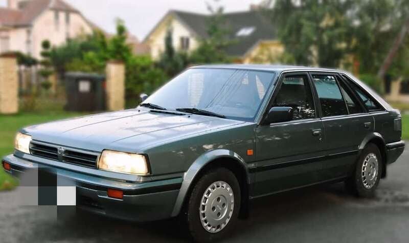 Grün Gebraucht 1988 Nissan Bluebird Limousine | 2.900 € - Bild 1/4