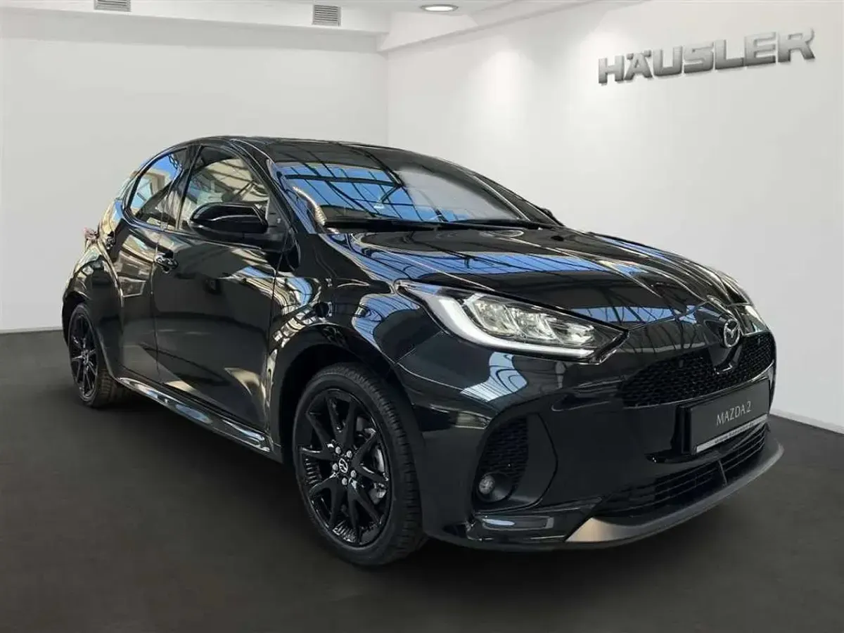 Neu Mazda 2 Homura-Line 116 PS (85 kW) 2026 Schwarz Kleinwagen