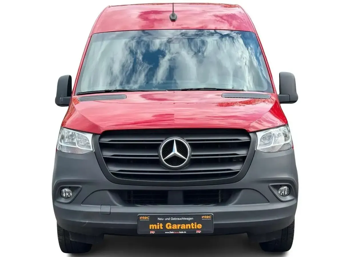 Brugt Mercedes Sprinter 170 HK (125 kW) 2021 Rød Van