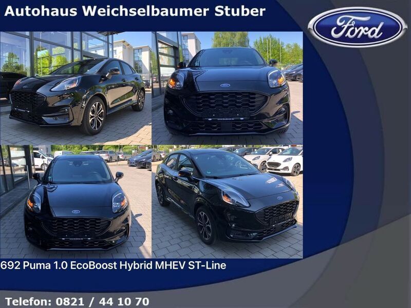 Schwarz Gebraucht 2024 Ford Puma ST-Line SUV | 22.500 € (Guter Preis) - Bild 1/4