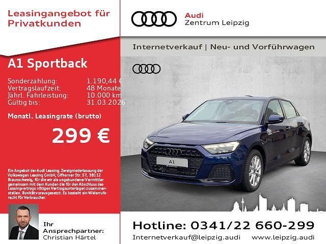 Gebraucht Audi A1 Sportback Advanced Plus 116 PS (85 kW) 2025 Blau Kleinwagen