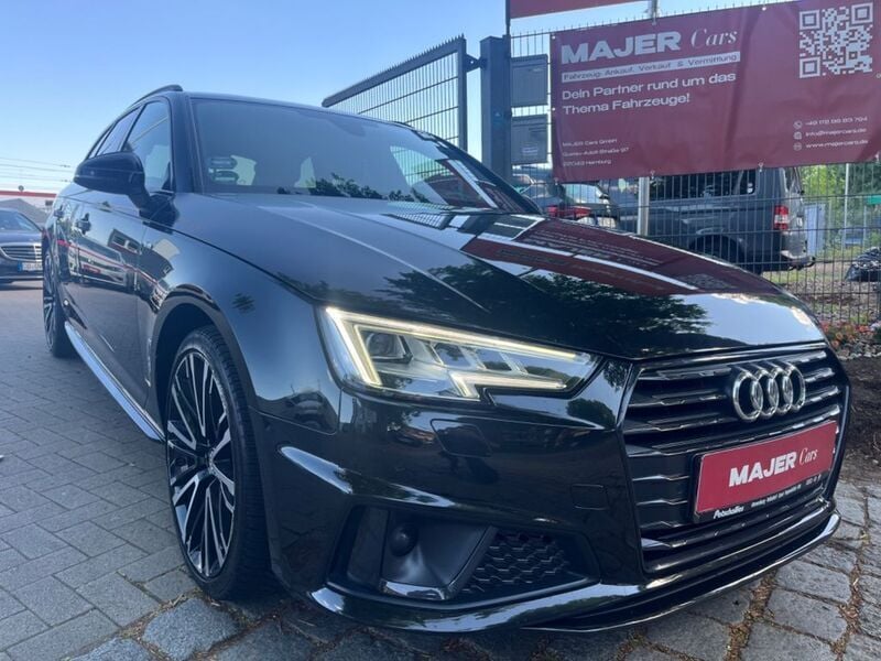 Schwarz Gebraucht 2020 Audi A4 S-Line Kombi | 23.890 € (Guter Preis) - Bild 1/4