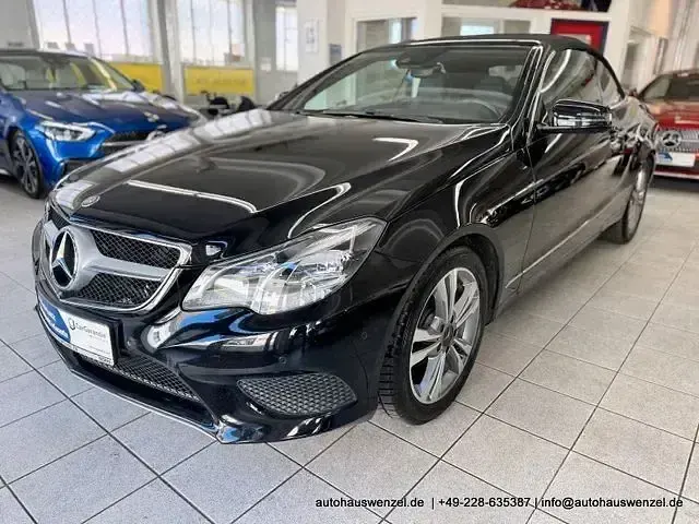 Second-hand Mercedes E200 184 CP (135 kW) 2014 Negru Cabrio